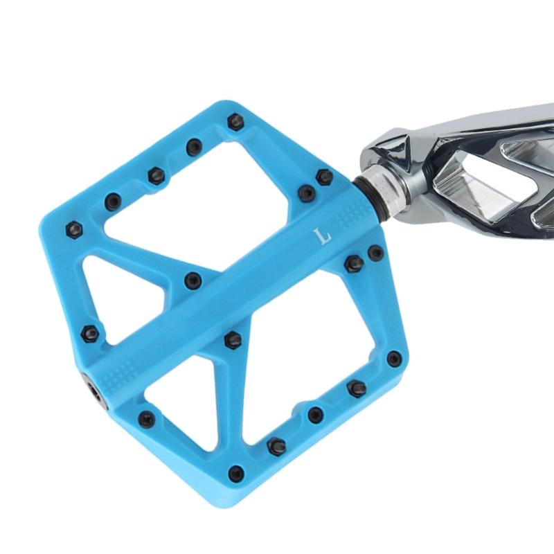 Sealed Bearing Bicycles Pedals Platform, 9/16Inch Flat Pedals Antislip Bike Footrest Dustproof Mountain Bicycles Pedals