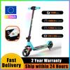 Foldable Electric Scooter for Children Aged 6 To 12, 8 Km Range, Equipped with an LED Screen, Perfect As a Gift Sky Blue