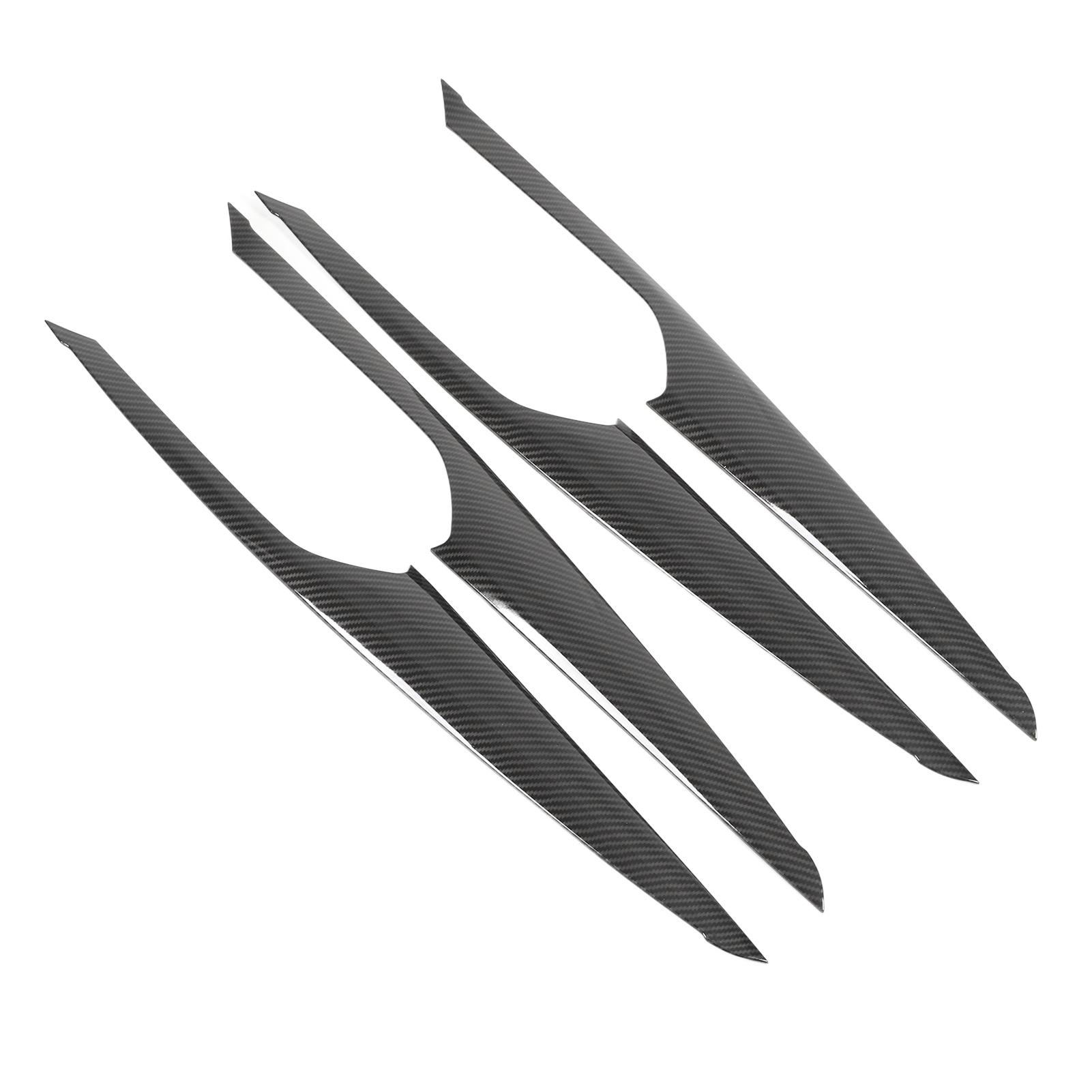 

4pcs Interior Door Panel Cover Carbon Fiber Color Replacement for X3 G01 20182022