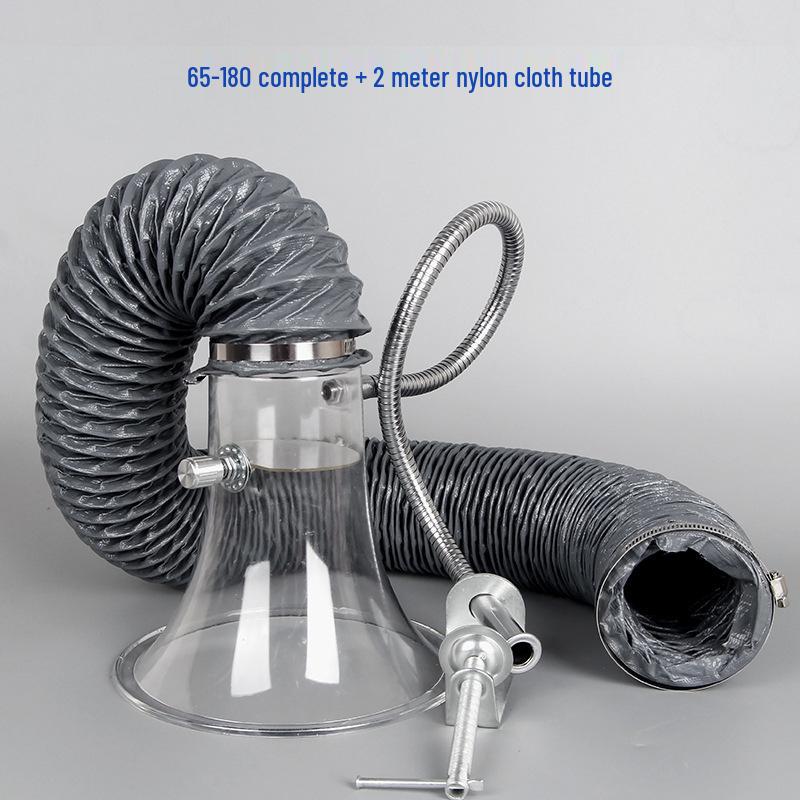 Konektor ústí digestoře pro odsávání pájecích výparů - Dostupné ve velikostech 2,5, 3 a 4 palce