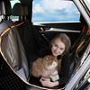 Housse de Siège Arrière de Voiture pour Chien avec Protections Latérales Coussin Protecteur de Siège Arrière pour Animaux de Compagnie Noir Hammac Transporteur pour Siège Arrière de Camping-car Véhicule d'Extérieur