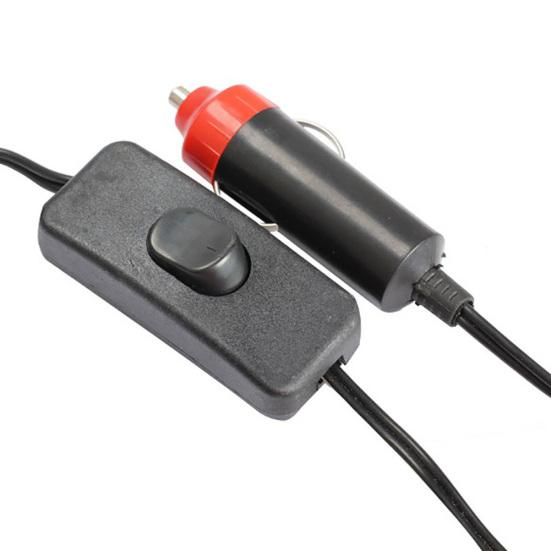 12/24V Mini Sommer Lärm Luft Auto Niedrig Drehbar Klimaanlage Clip Kühlventilator