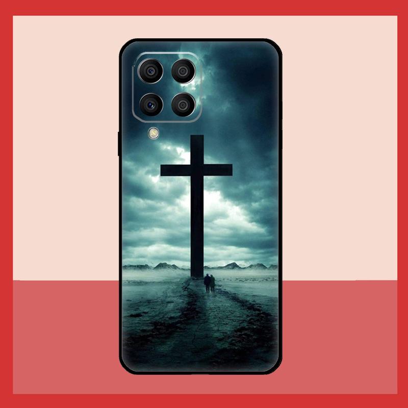 

Jesus Christ Cross Case For Samsung Galaxy M52 M32 M53 M16 M11 M21 M31 M35 M12 M13 M14 M15 M36 M56 M55 M34 M54 Samsung M54