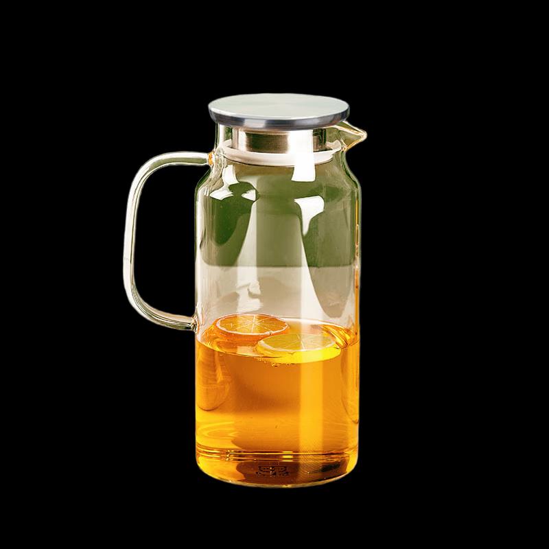 Large Capacity High Borosilicate Glass Pitcher