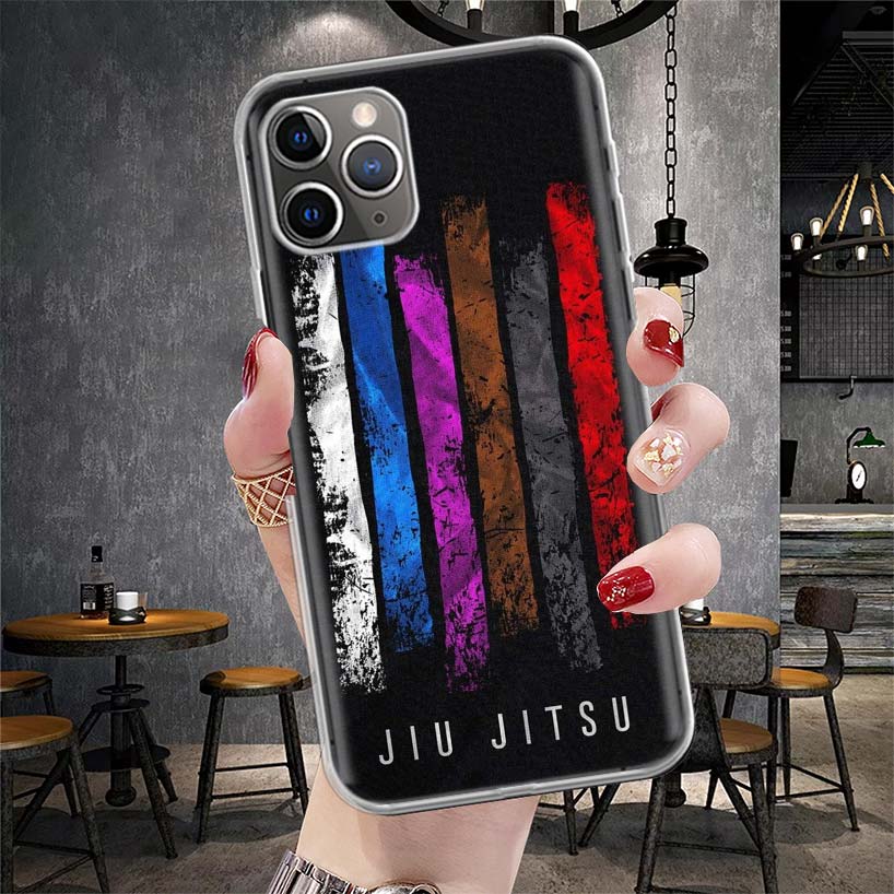 Judo jiu jitsu BJJ Brazilian Soft Phone Case For IPhone 18 11 17 Air 16E 16 Pro Max 15 + 14 Plus 13 Mini 12 Apple 7 SE 8 Fundas Coq