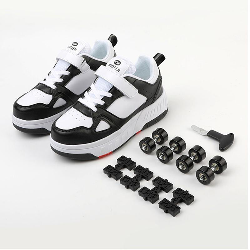 31-40 Jungen und Mädchen Vierrädrige Demontage Sport Rad Skate Mädchen Skates