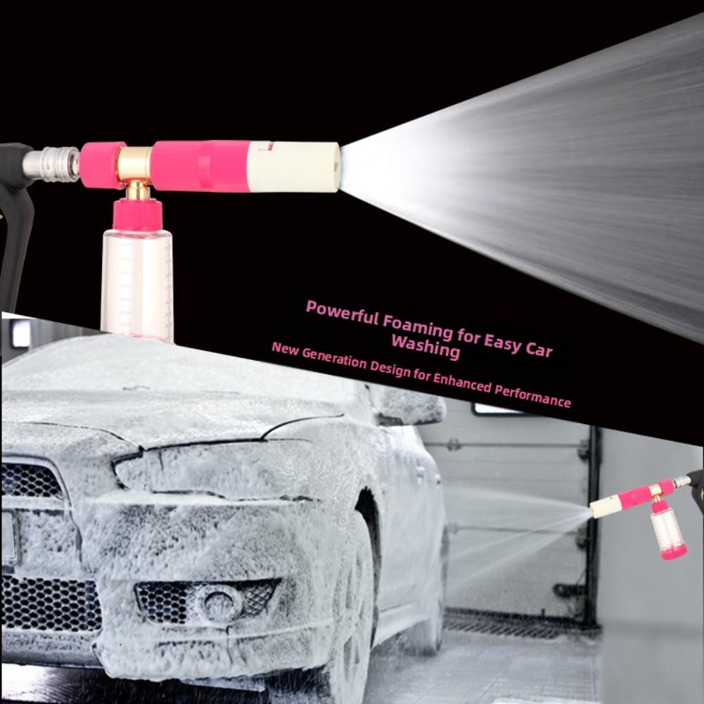 

Foam Pot with 1/4 Quick Connector for Use with For Pressure Washer Offering Adjustable Nozzle to Maximize Foam Efficiency China Mainland