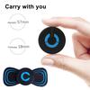 Smart Neck Massager Pad Portable Mini Pulse Massage Patch for Shoulder Back Leg Pain Relief Rechargeable Adjustable Intensity Massage Device for Home