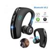 V9S Business slúchadlá Bluetooth 5.2 slúchadlá s mikrofónom Bezdrôtové jedno slúchadlo Vodotesné s redukciou hluku Hands-free náhlavná súprava na ucho pre chytré telefóny