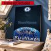 Chelsea Fc Personalized Text Diamond Painting Round Diamond Mosaic Rhinestones Diamond Embroidery Craft Kit Wall Decor Without Frame