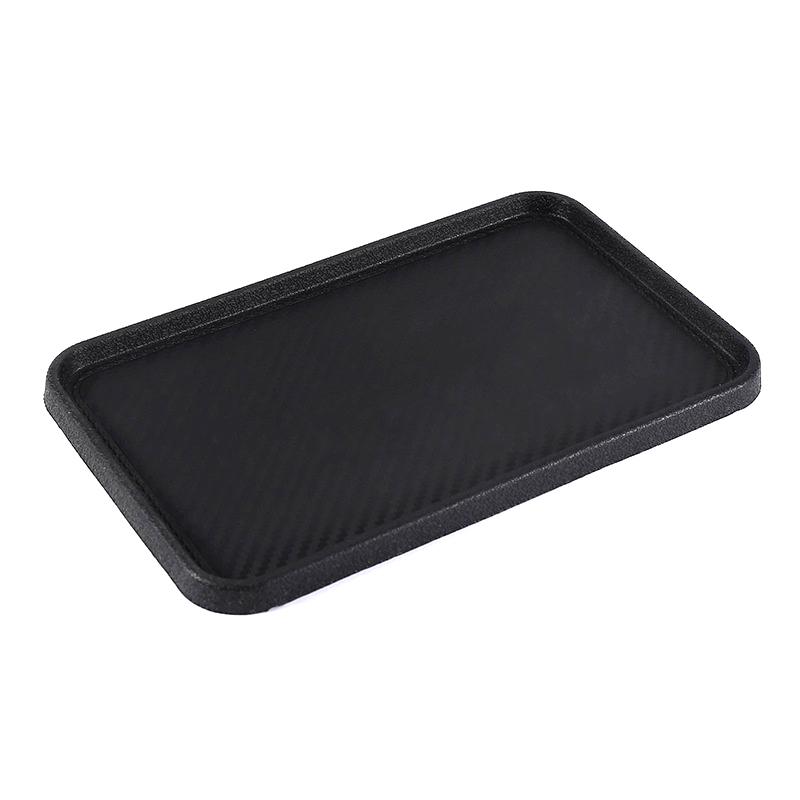 Car Front Dashboard Silicone Non-Slip Storage Catcher Pad Mat 200X127Mm Auto Interior Dashboard Sticky Pad Cushion Accessories