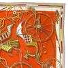Pristine HERMES scarf Carriages in elaborate designs cashmere Women Used