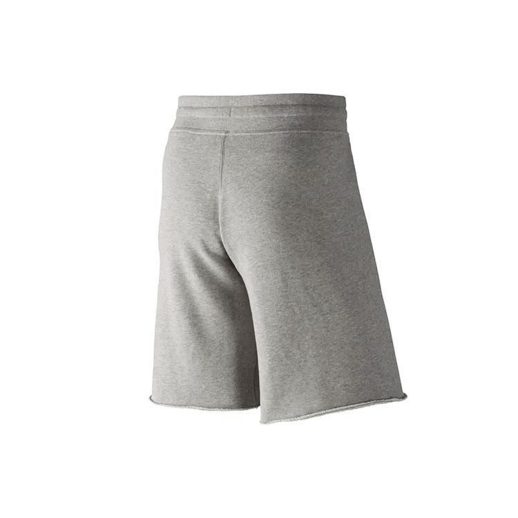 Nike Large Logo Print Loose Basketball Shorts Men Bottoms Grey 905299-063