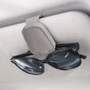 1Pc New Sunglasses Holders for Car Magnetic Genuine Leather Sunglasses Clip for Car Visor Glasses Hanger Clip