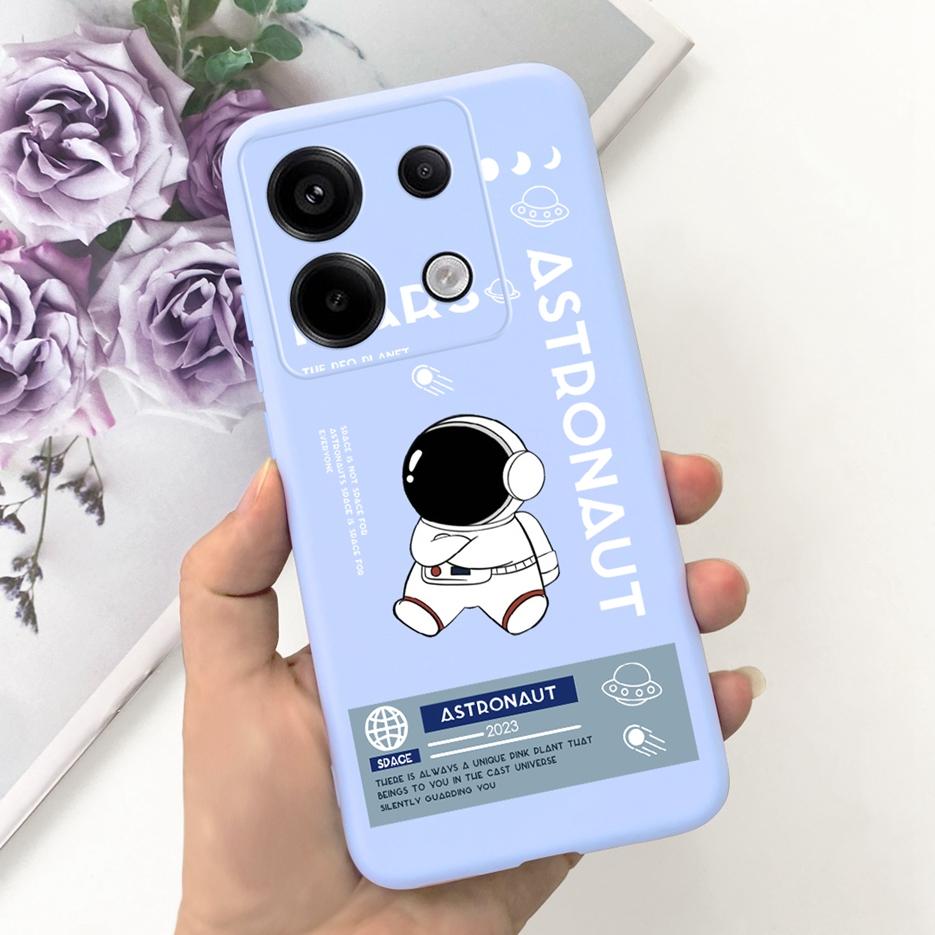 For Xiaomi Redmi Note 13 4G Case Cute Fashion Cartoon Cover Soft Silicone Phone Case For Redmi Note 13 Pro Plus Note13 5G Bumper
