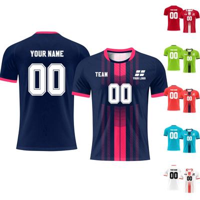 Top Camicie Personalizzate Uomo Ragazze con Nome Numero Maglie da Calcio Personalizzate per Ragazzi Tuta da Allenamento