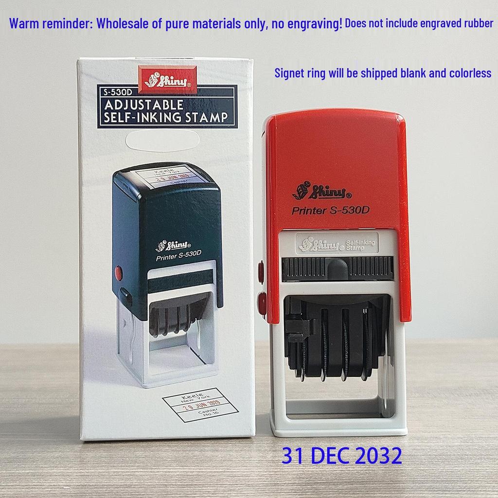 Shiny Self-Inking Custom Engraving Office Seal by Taiwan Teachers