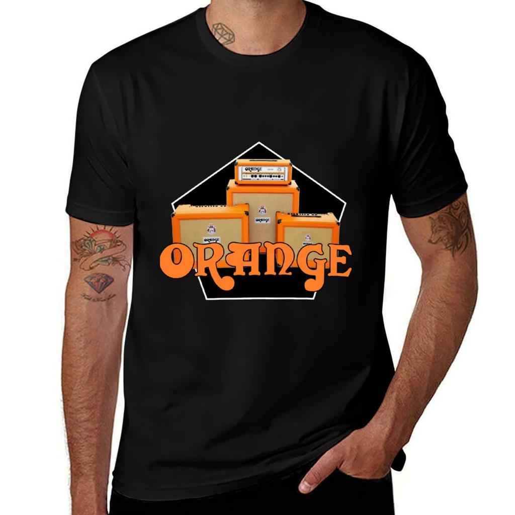 Orange Amplification Classic Tshirt T Shirts For Unisex Cotton Funny Unisex T Shirt Cotton T Shirts For Unisex Pack Cotton Tshirt