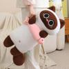 Siamese Cat Plush Fish-Catching Doll Pillow – Perfect Birthday Gift for Kids and Cat Lovers.
