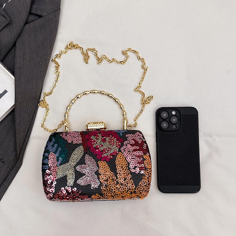 Luxury Evening Vintage Clutch Bag Daily Purse Women Bride Wedding Clutch Chain Shoulder Crossbody Bags Party Fashion Handbag