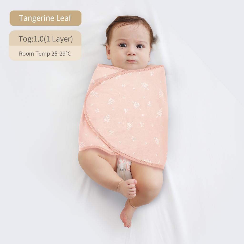 Bilayer Baby Newborn Baby Swaddle Tie Anti startle jump Summer Thin Cotton Soft Diaper Changing Bag