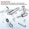 Multifunctional Food Processing Attachment Sausage Filling Tubes Grinding Plates Meat Grinder Attachment for Mixers