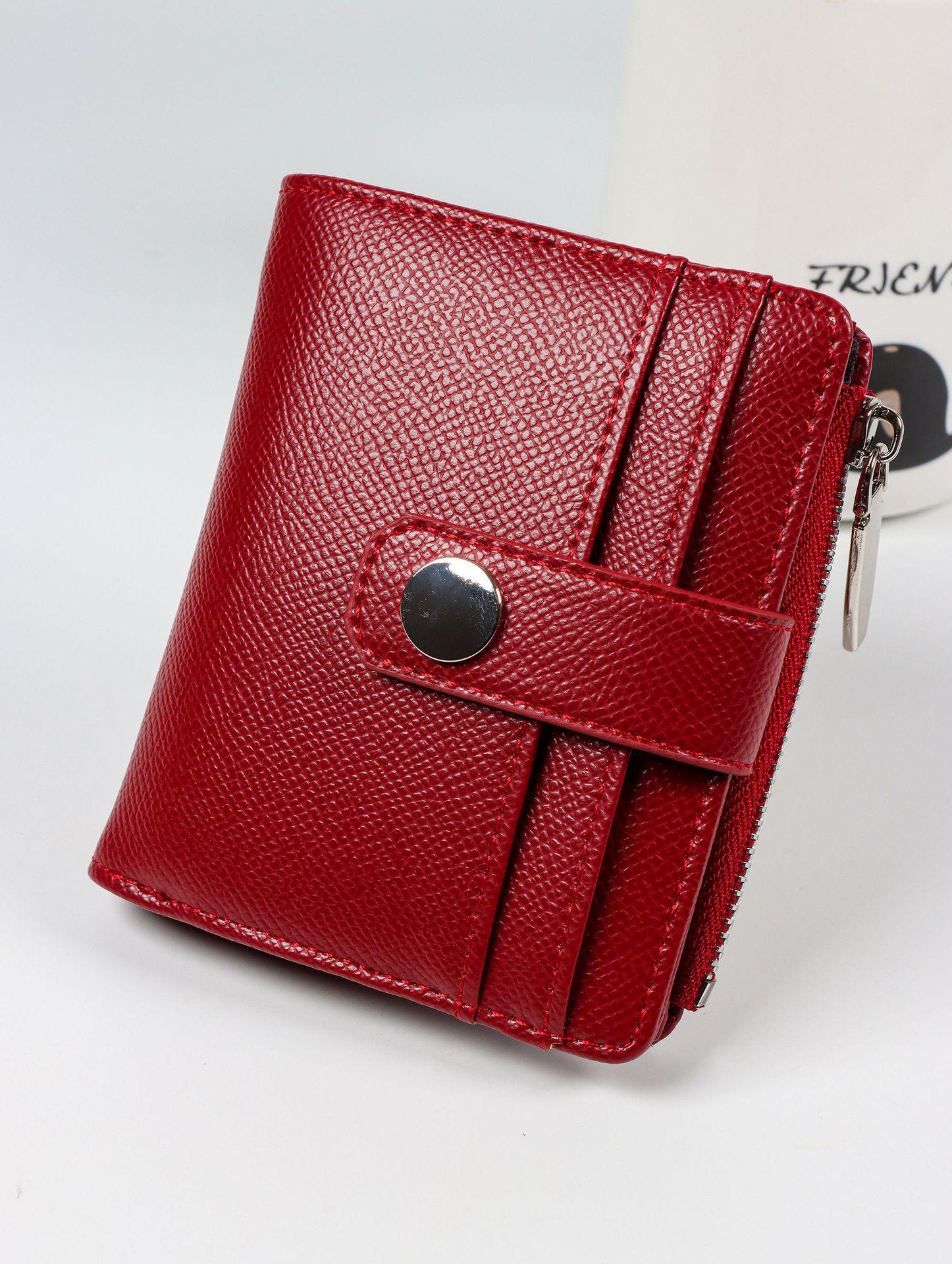 

Korean Style Women s Multi-Card Zipper Wallet with Coin Purse