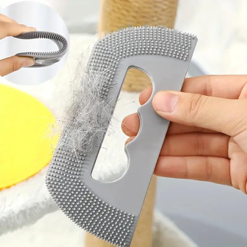 Odstraňovač chlupů Kartáč na čištění štětce Pohovka Odstraňování prachu z textilních vláken Domácí mazlíčci Kočka Pes Přenosný multifunkční odstraňovač pro domácnost