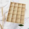 Grocery Storage Wooden 12 Grids Organizer Retro Divided Compartments Pastoral Lattice Display Case