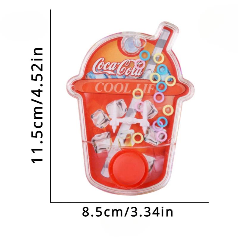 Fruit Water Ring Toy Handheld Educational Toy Water Ring Game Handheld Fish-throwing Circle Party Gift Children's Birthday Box