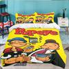 3PCS Pope-ye Bedding Set,Including 1pc Duvet Cover And 2pcs Pillowcases Perfect for Bedroom, Dormitory, Large size Fan Christmas gift