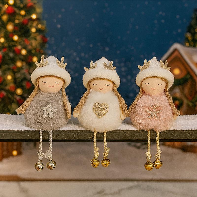 Weihnachtsdekorationen Hängeornament Engel Anhänger Weihnachtsbaumschmuck Neujahrsgeschenk Heim Hof Dekoration Partygeschenke