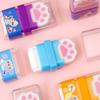 Adorable Cat Paw Cartoon Eraser for Elementary Students - Creative Stationery