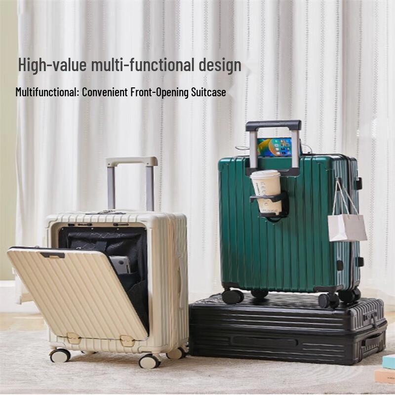 Xiaoyan Front-Opening Hardside Spinner Luggage