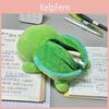 Cute Turtle Pencil Case With Cotton Material For Students And Desk Organization