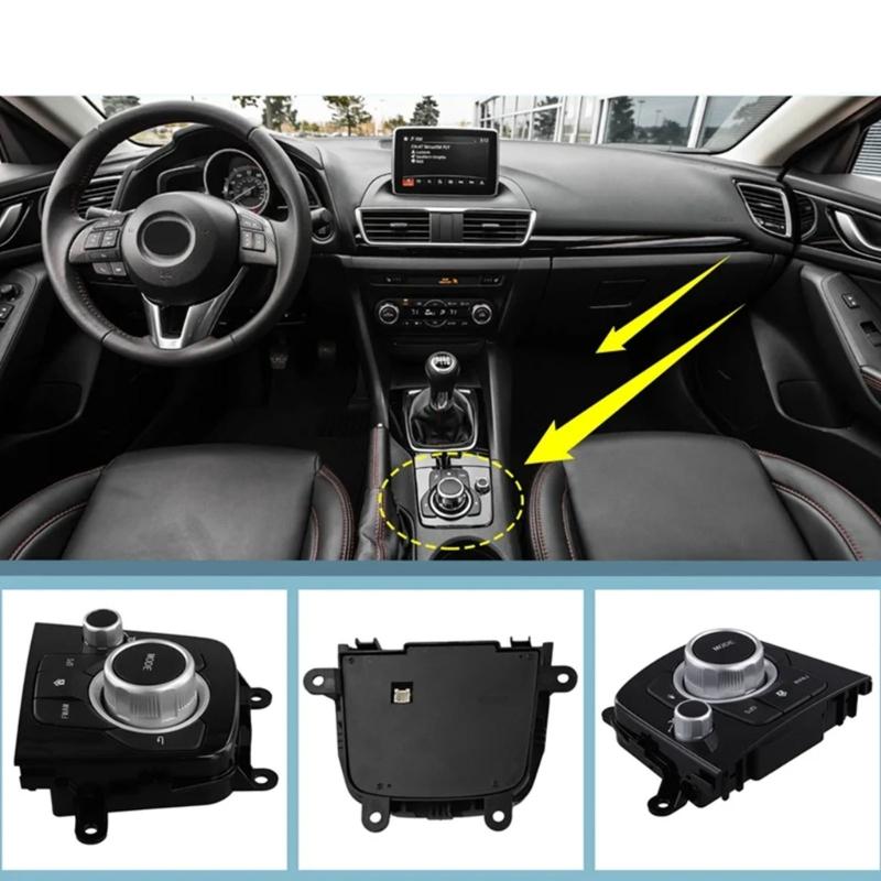 Multi Function Navigation Assembly Featuring Integrated Settings For Superior Car Entertainment Systems BHN1-66-CM0C BHN1-66-CM0A BHN1-66-CM0D