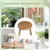 Plant Stools Indoor Flower Riser Stepping Stool Garden Plants Stand for Indoor Windowsill Bedroom Living Room Outdoor Garden