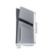 Replacement Faceplates Cover Customizable ABS Panel with Easy Installation Gaming Accessories for P5 Disc Edition