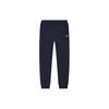 Heritage Series Solid Color Simple Mid Waist Elastic Cuff Knitted Sports Pants Women Bottoms Legendary-Blue F11W411604A-NV
