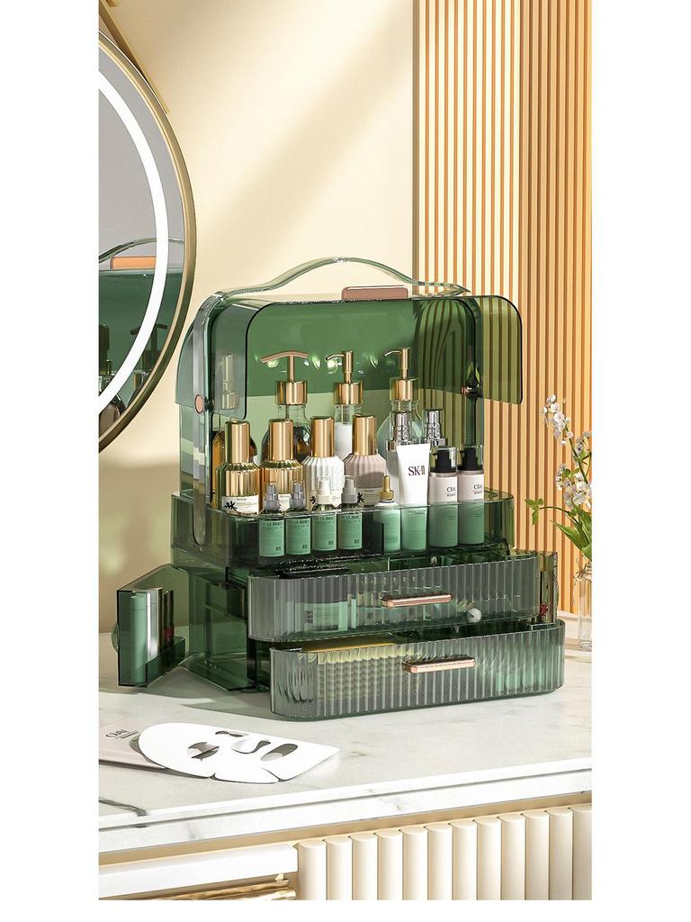 Transparent Bathroom Skincare & Cosmetics Storage Box