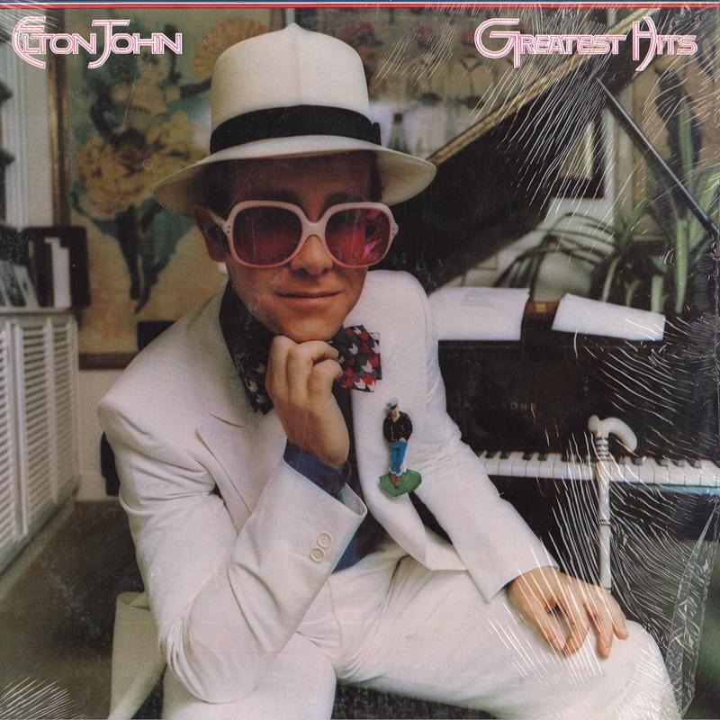 LP Record ELTON JOHN - Greatest Hits MCA2128 MCA 1974 US Rock Used