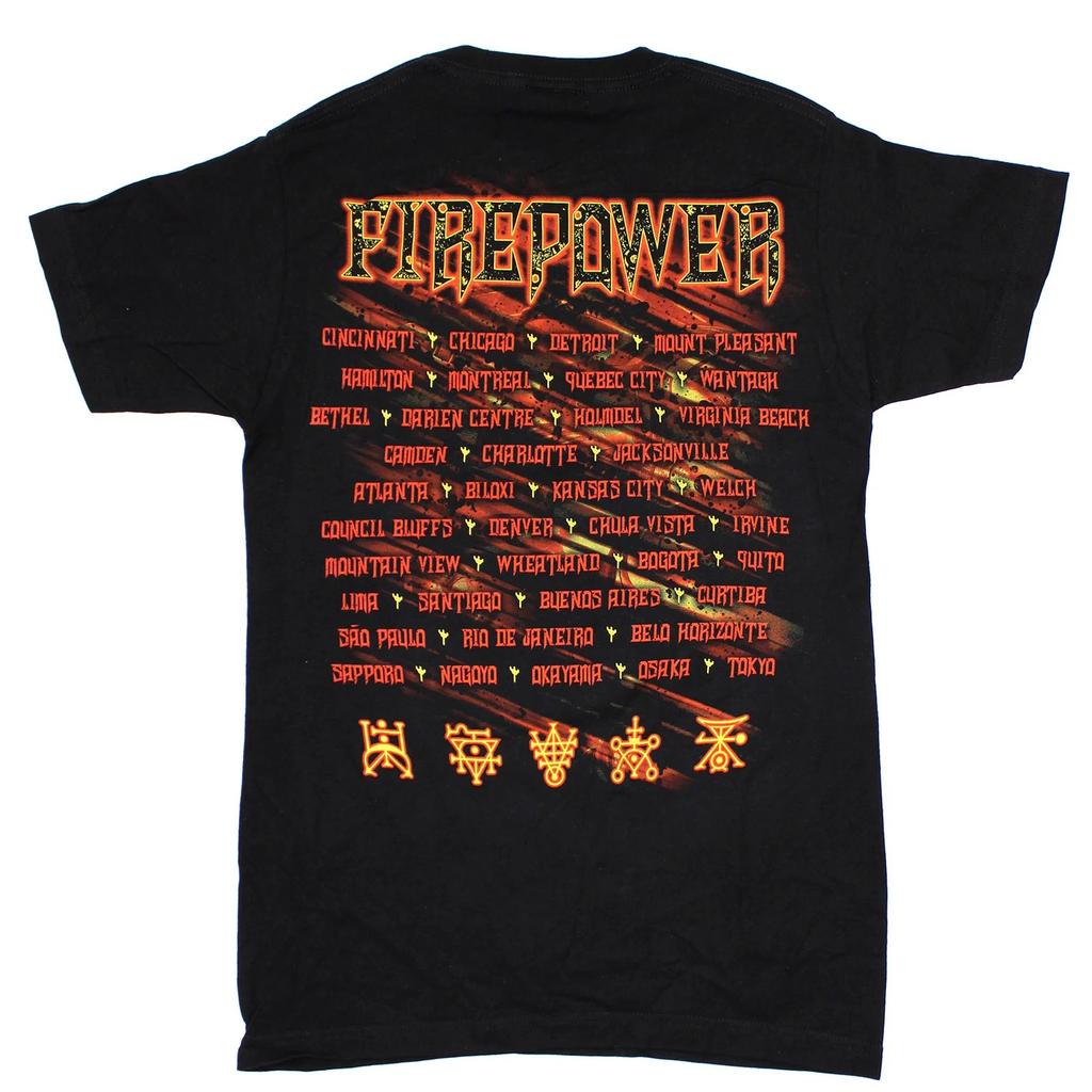Judas Priest Fire Power Tour Tričko High-end Luxusní Pro Muže i Ženy Top Y2k Léto 2026