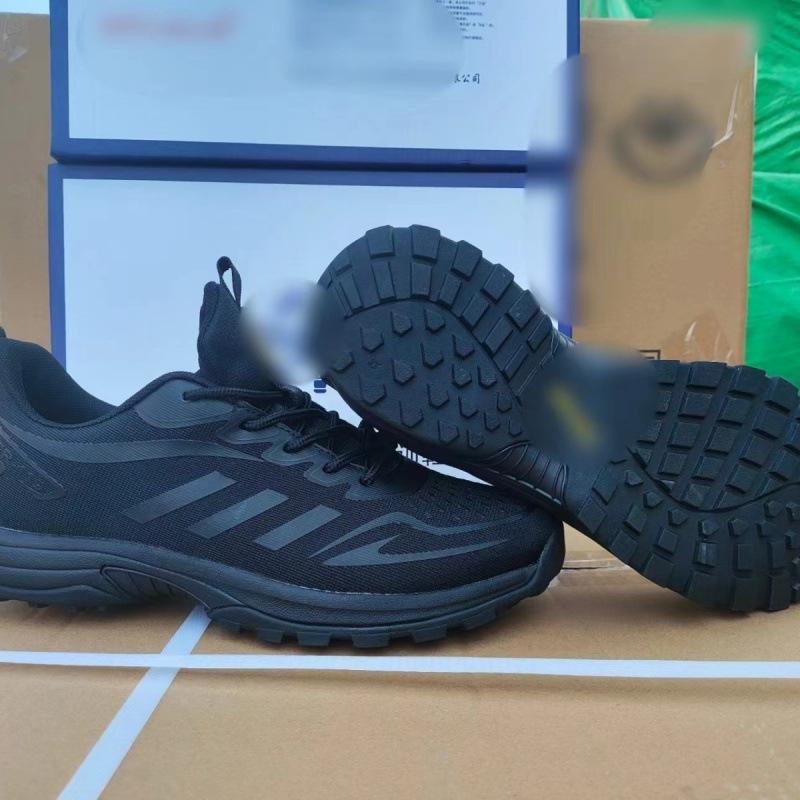 New third-generation fire emergency rescue training shoes men's spring and autumn black outdoor military training running sports training shoes