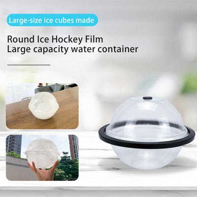 Moldes para Cubitos de Hielo Esféricos Grandes de Silicona Flexible para Hacer Esferas de Hielo 7.44 Pulgadas Bandejas para Bolas de Hielo para Cubiteras, Camping y Horneado