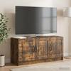 TV Cabinet Smoked Oak Finish 99 x 34.5 x 47 cm Engineered Wood