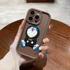 Applicable to iPhone16 mobile phone case, silicone jingle cat bracket 15Promax Apple 14 anti-drop cover, new matte.