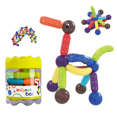 ROBOT PLAZA Magnetic Blocks, 32 Pieces, Magnetic Toys for Kids, Educational Toy, Birthday Gift