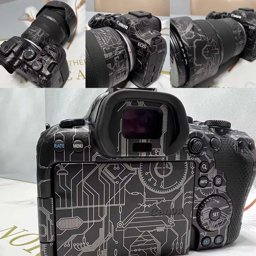 Mebont Protective Decorative Sticker for Canon EOSR6MK2 Mirrorless Camera EOS R6 Mark II Camera Skin Cover Protector Film Camouflage Anti-Scratch