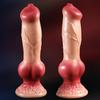 Realistic Huge Dog Knot Dildo Soft Monster Penis Sex Toys for Women Anal Plug Prostate Adult Eroti Animal Dick For Female Man