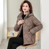 Mom's fashion down cotton-padded clothes, winter new middle-aged and elderly cotton-padded clothes, jackets, foreign style and light cotton-padded